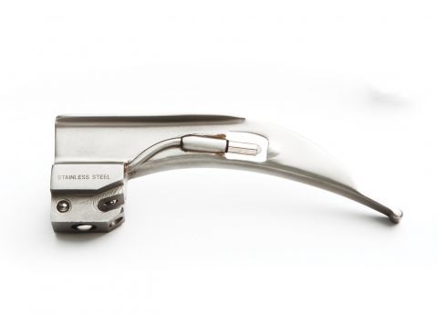 Macintosh laryngoscope blade / stainless steel / fiber optic American Diagnostic