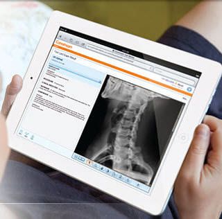 Viewing web application / sharing / medical imaging CARESTREAM MyVue Carestream