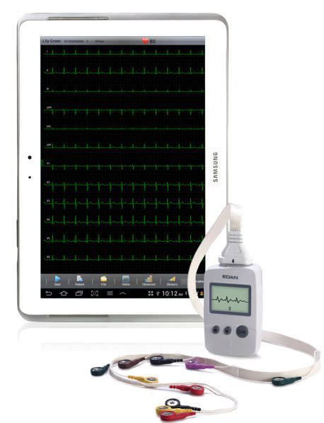Computer-based electrocardiograph / resting / digital / wireless PADECG EDAN INSTRUMENTS