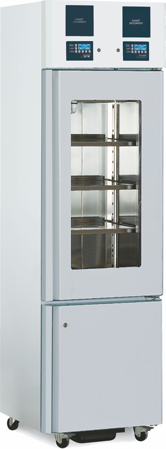 Laboratory refrigerator-freezer / upright / 2-door DS-FC39V/2 Desmon Spa