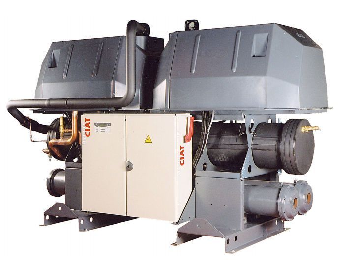 Water/water heat pump / reversible 370 - 1400 kW | HYDROCIAT LW / LWN CIAT