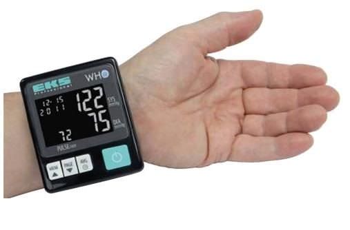 Automatic blood pressure monitor / electronic / wrist 40 - 250 mmHg | Jumbo Pro 0313 EKS International SAS