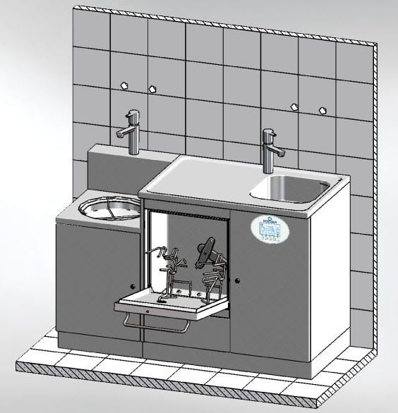 Medical washer-disinfector MASTER 1350.1 DT Discher Technik