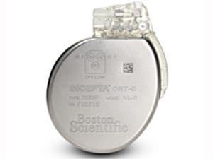 Implantable cardiac stimulator / cardioverter-defibrillator / resynchronization / automatic INCEPTA™ Boston Scientific