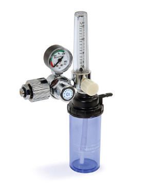 Oxygen flowmeter / variable-area / with pressure regulator / with humidifier 0-10 L/min Bicakcilar