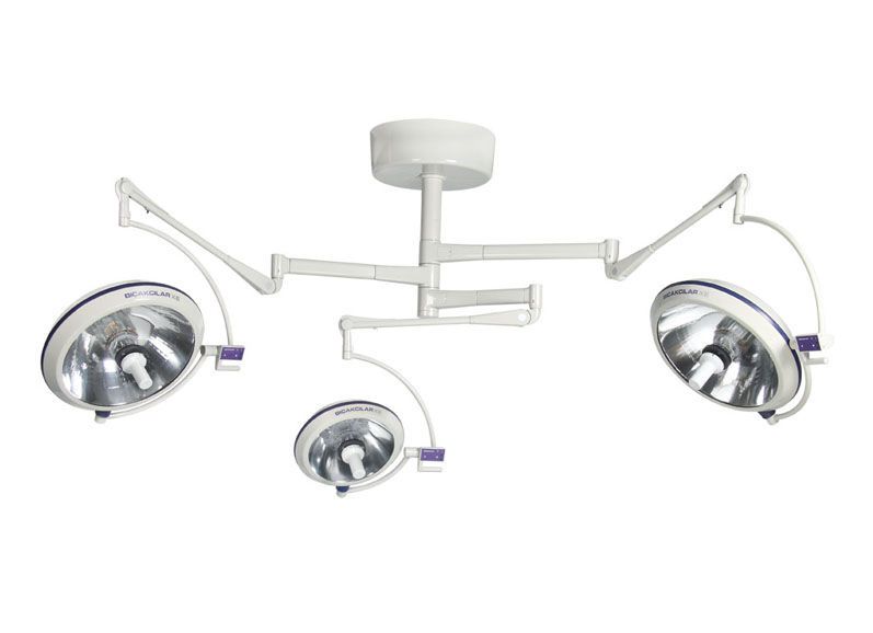Halogen surgical light / ceiling-mounted / 3-arm Luxline 3775 Bicakcilar