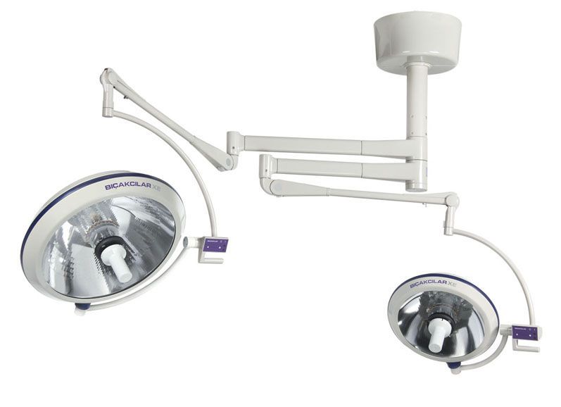 Halogen surgical light / ceiling-mounted / 2-arm 230000 Lux | Luxline 2750 Bicakcilar