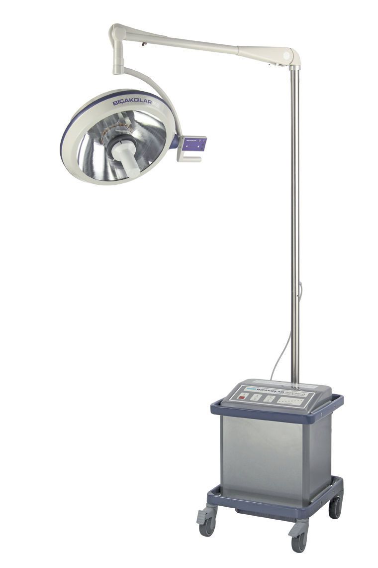Halogen surgical light / mobile / 1-arm 100000 Lux | Luxline 1500XE-M Bicakcilar