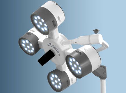 LED surgical light / mobile / 1-arm 40 000 lux | Nova LED - Ex. Enertech