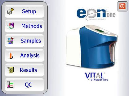 Semi-automatic biochemistry analyzer / compact Eon One ELITech Group