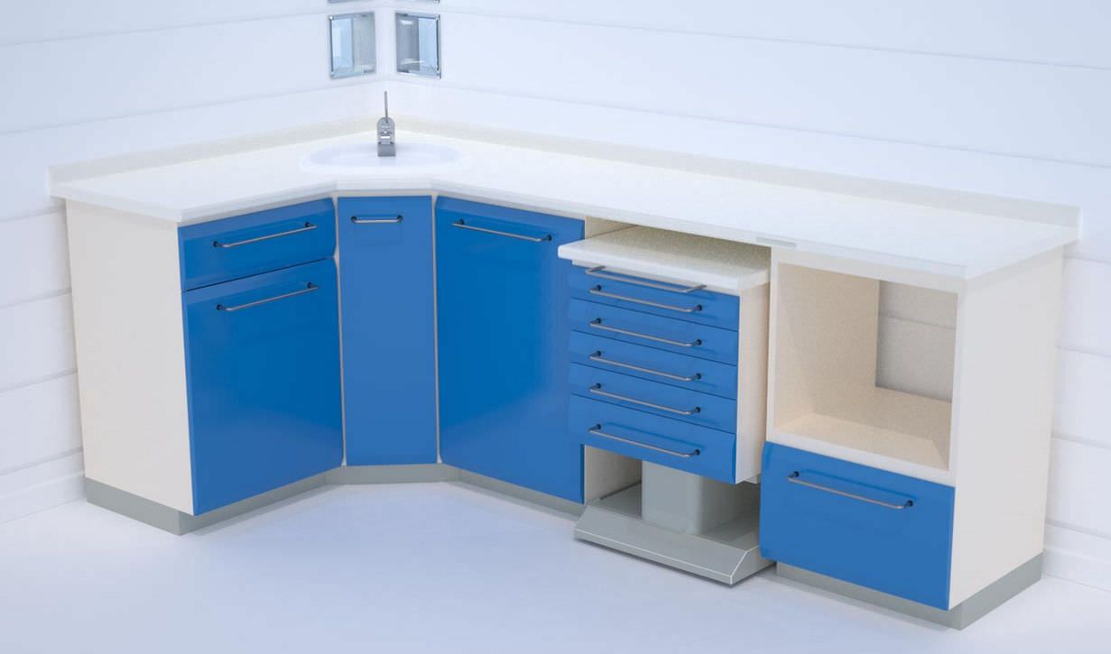Storage cabinet / for instruments / operating room / dentist office W19+W13+W7+L(55)/ W21+ W20 ERIO