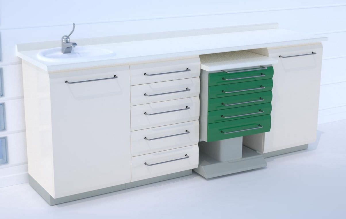 Storage cabinet / for instruments / operating room / dentist office W4+W22+L(55)/W21+W7 ERIO