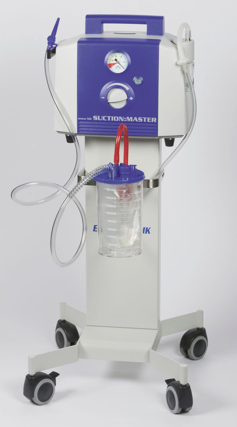 Surgical suction pump / on casters max. 50 L /min | SUCTION:MASTER Endo-Technik