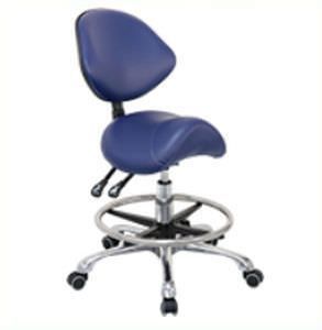 Medical stool / on casters / saddle seat / with backrest TAB430-1 Everyway Medical Instruments