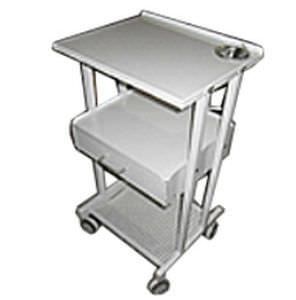 Service trolley / 3-shelf / 1-drawer TRL110D Everyway Medical Instruments