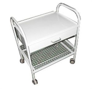 Service trolley / with basket / 1-drawer TRL026 Everyway Medical Instruments