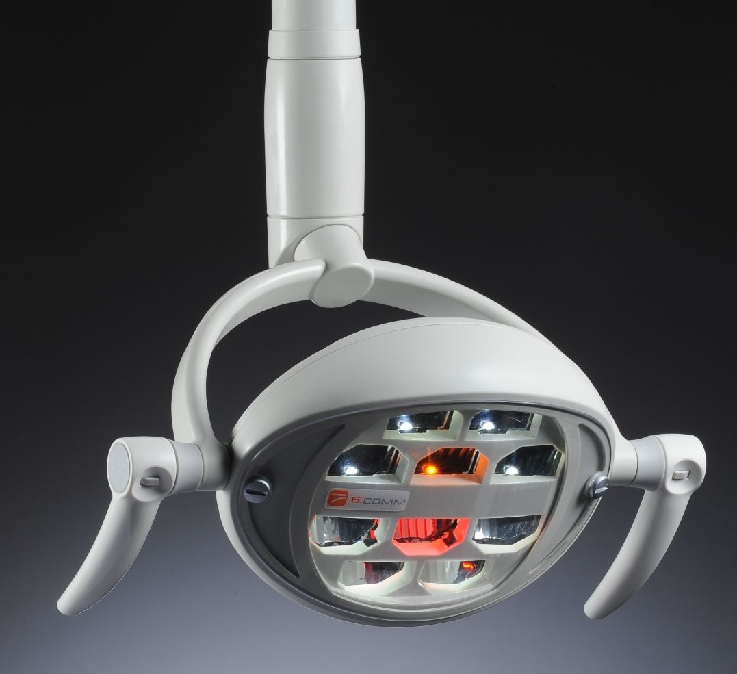 LED dental light / 1-arm GCOMM POLARIS Flight Dental Systems