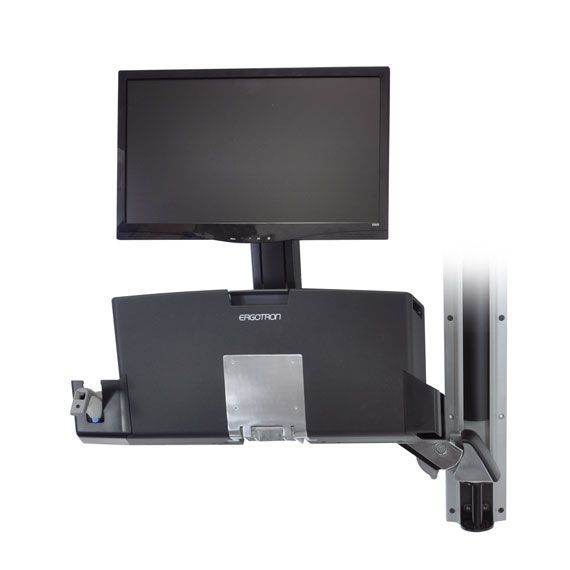 Medical monitor support arm / articulated / wall-mounted / with keyboard arm StyleView® 45-260-026 ergotron