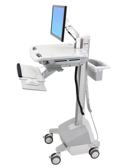 Medical computer cart / battery-powered / height-adjustable StyleView® SV42-6202 ergotron