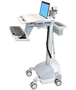 Laptop computer cart / battery-powered / height-adjustable / medical StyleView® SV42-6101 ergotron