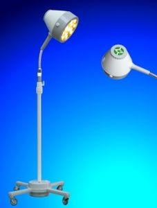 Minor surgery examination lamp / halogen / on casters BL-132, >30 000 LUX FAMED Lódz