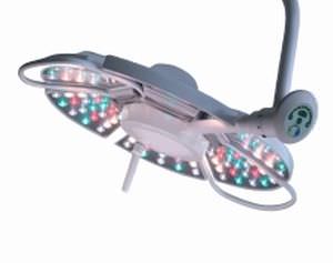 LED surgical light / wall-mounted / 1-arm LEDILUX BLW-600, 160 000 LUX FAMED Lódz
