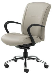 Office chair / on casters / with armrests Realm series Encore