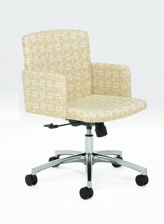 Office chair / with armrests / on casters Milo 3754-C Encore