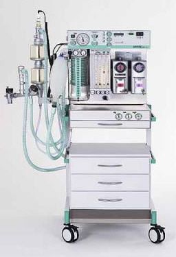 Anesthesia workstation with gas blender Artec F. Stephan