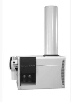 Fluid chromatography system / coupled to a mass spectrometer / TOF Agilent 6200 series Agilent Technologies