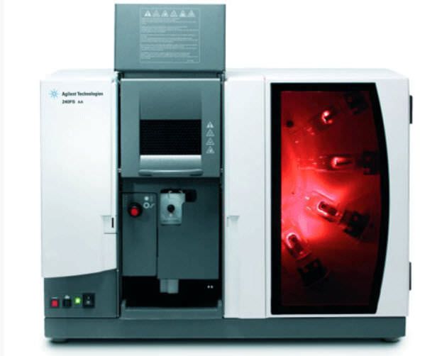 Atomic absorption spectrometer / double-beam 240 AA Agilent Technologies