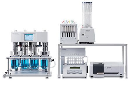 UV dissolution testing system Agilent Cary 60 Agilent Technologies