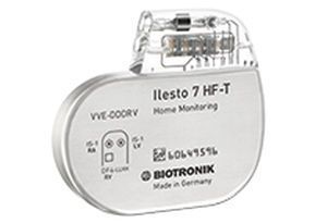 Implantable cardiac stimulator / cardioverter-defibrillator / automatic Ilesto 7 series Biotronik