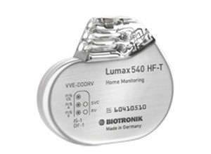 Implantable cardiac stimulator / resynchronization Lumax 540 HF-T Biotronik