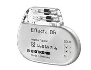 Implantable cardiac stimulator Effecta DR Biotronik