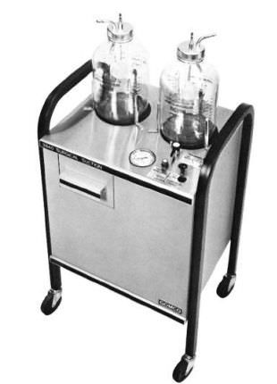 Electric surgical suction pump / on casters 3840 Allied Healthcare Products