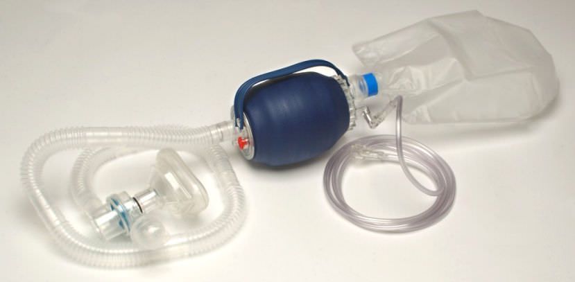 Pediatric manual resuscitator / disposable / with pop-off and PEEP valves L770-100 Allied Healthcare Products