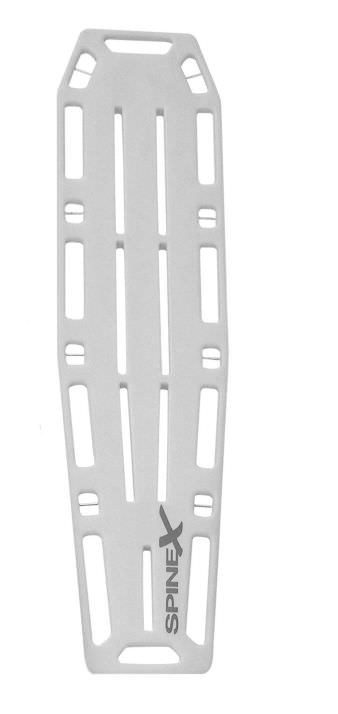 Plastic backboard stretcher LSP SPINEX Allied Healthcare Products