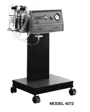 Electric surgical suction pump / on casters 4072 Allied Healthcare Products