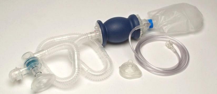 Infant manual resuscitator / disposable / with pop-off and PEEP valves L770-202 Allied Healthcare Products