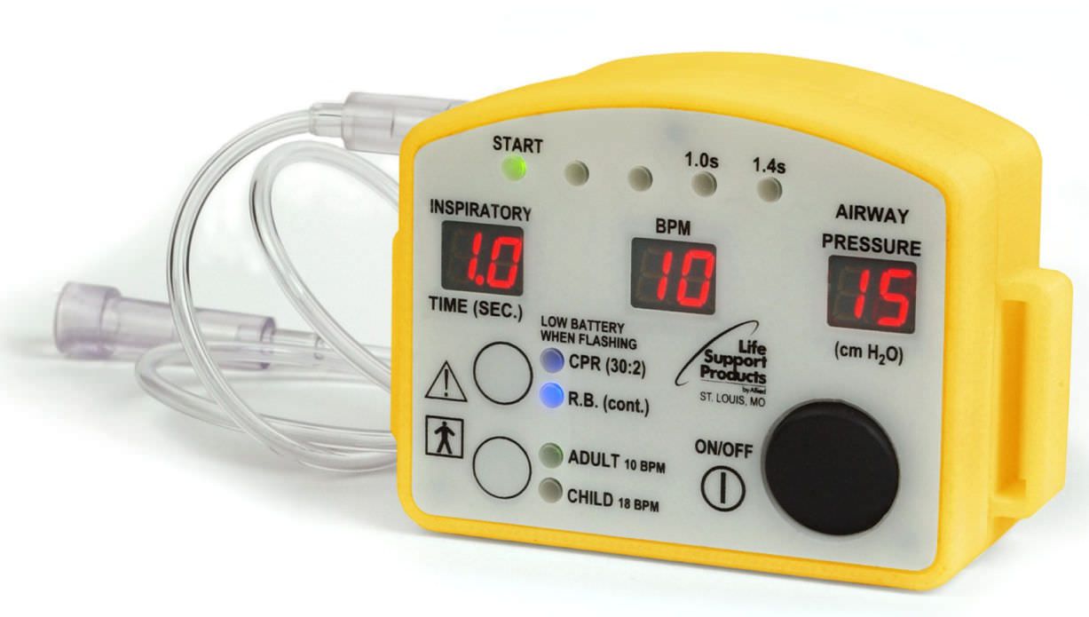 Respiratory monitor for manual resuscitators ResusciTIMER® Allied Healthcare Products