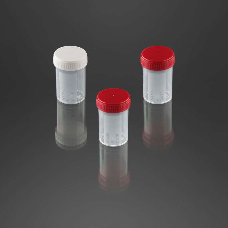 24-h urine sample container 60 mL | 25183, 25186 F.L. Medical