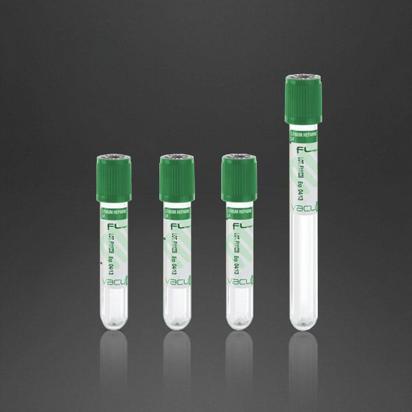 Plasma analysis collection tube / lithium heparin 2 - 6 mL | Vacumed® 42310, Vacumed® 43316 F.L. Medical