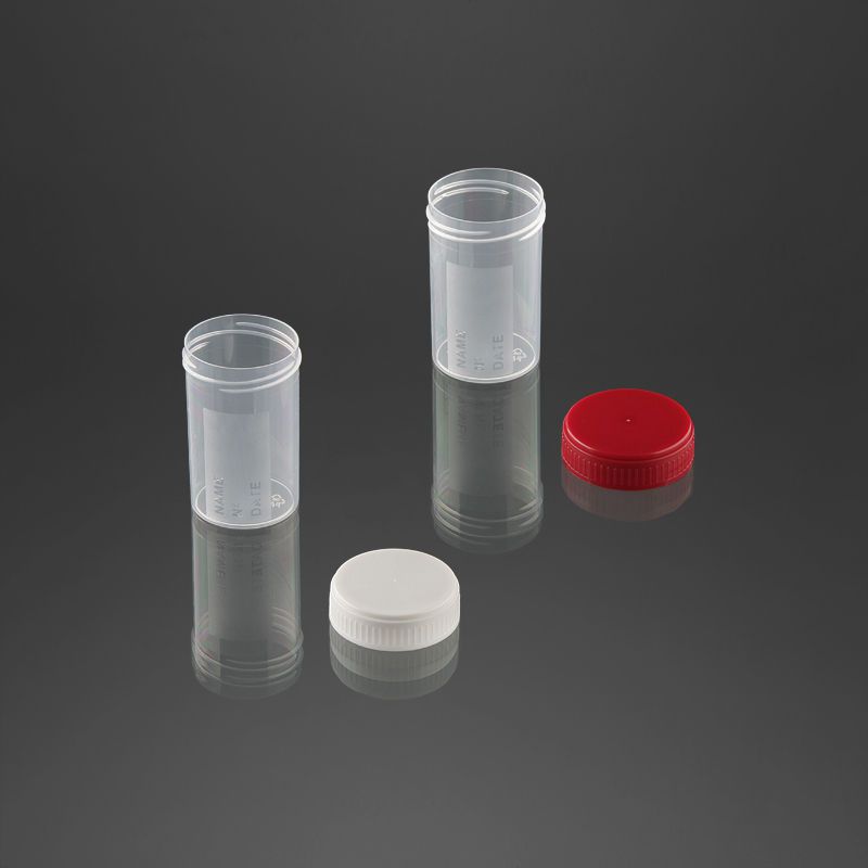 Urine sample container 60 mL | 25180, 25181 F.L. Medical