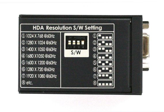 Video signal conversion system HDA FSN Medical Technologies