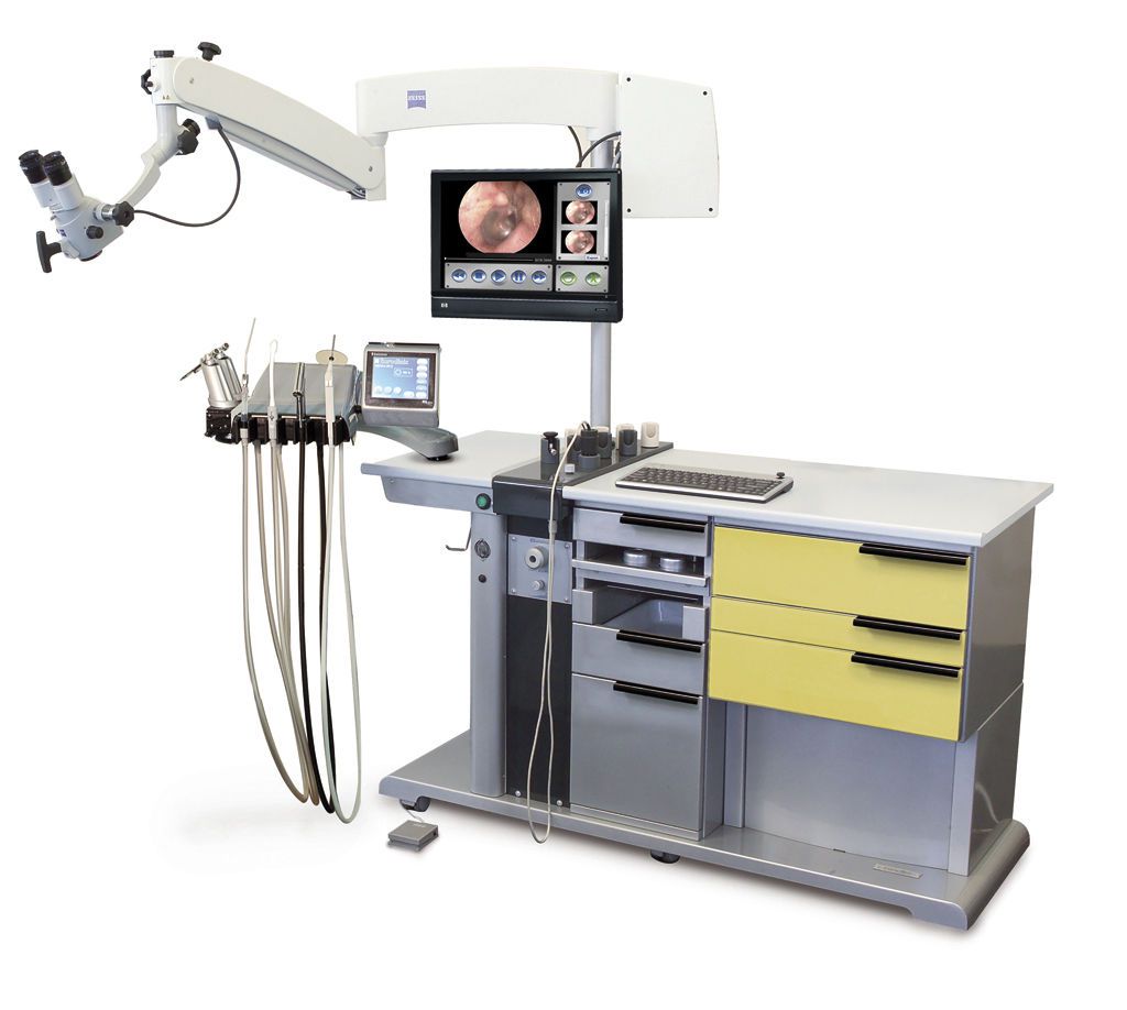 ENT workstation / modular / 1-station OTOCOMPACT PROFESSIONAL TS EUROCLINIC