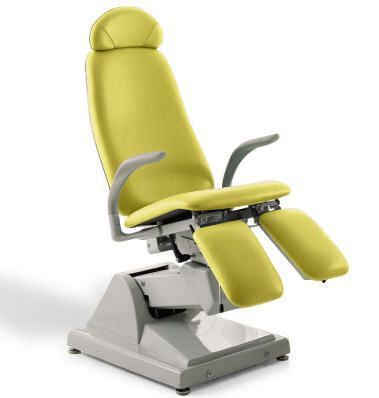 Podiatry examination chair / electro-pneumatic / height-adjustable / 3-section PODOPEG/E EUROCLINIC