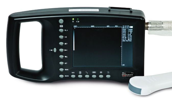 Hand-held veterinary ultrasound system 310V Grady Medical Systems