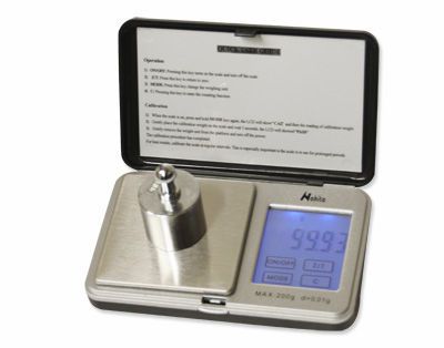 Laboratory balance / electronic / pocket 200g, 0.1g | Nahita Auxilab S.L.