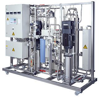 Hemodialysis water treatment plant / double reverse osmosis hercopur Herco Wassertechnik GmbH
